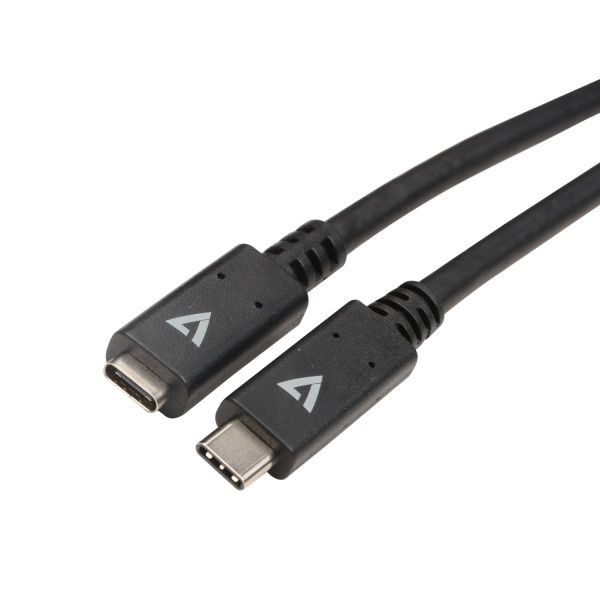 USB-C EXTN CABLE 2M BLACK F/M/USB-C EXTENSION CABLE 5 GBPS_3