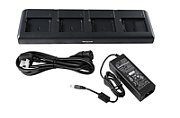 ScanPal EDA50K Quad Charger - EU Kit. Four-slot battery charging station. Includes EU power cord and power supply._2
