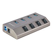 4-PT USB HUB W/ON/OFF SWITCHES/WITH INDIVIDUAL ON/OFF SWITCHES_2