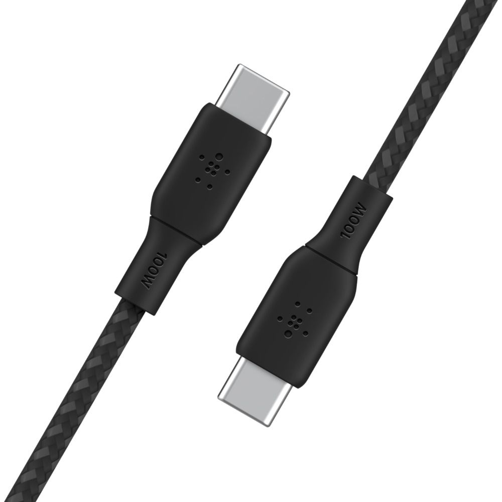BELKIN BRAIDED USB-C/USB-C/CABLE SUPPORTS FAST CHARGING UP_4