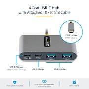 4-PORT USB-C HUB 5GBPS PD/PORTABLE HUB W/ USB-C CHARGING_7