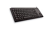 KEYBOARD USB UK MX-GOLD/SLIMLINE BLACK W/ TRACKBALL_3