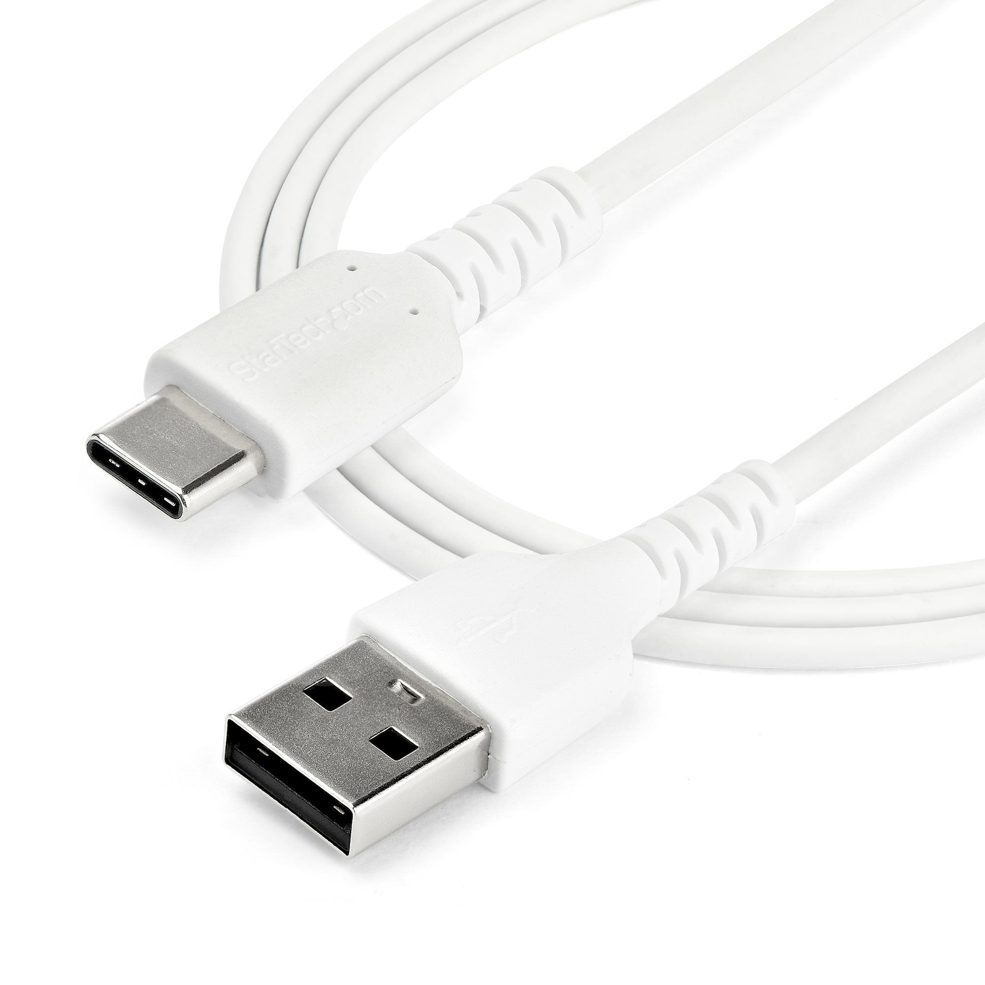 2 M USB 2.0 TO USB C CABLE/CABLE WHITE ARAMID FIBER_4