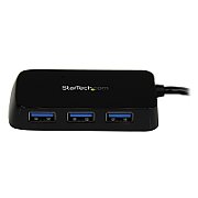 BLACK 4 PORT MINI USB 3.0 HUB/._3