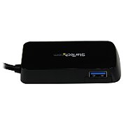 BLACK 4 PORT MINI USB 3.0 HUB/._4