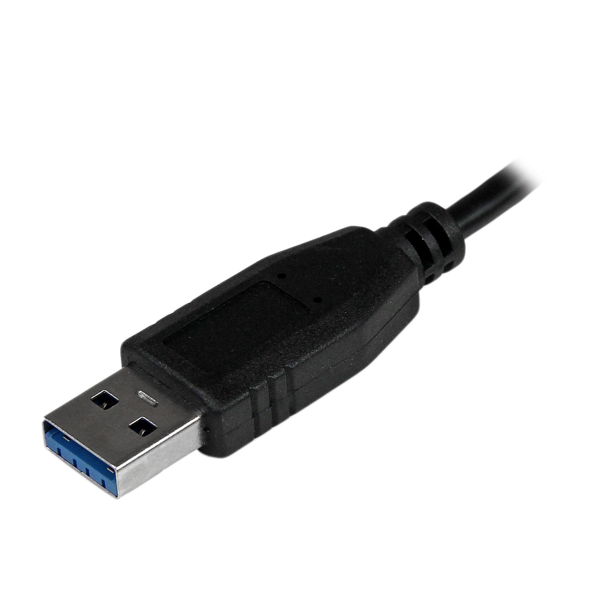 BLACK 4 PORT MINI USB 3.0 HUB/._5