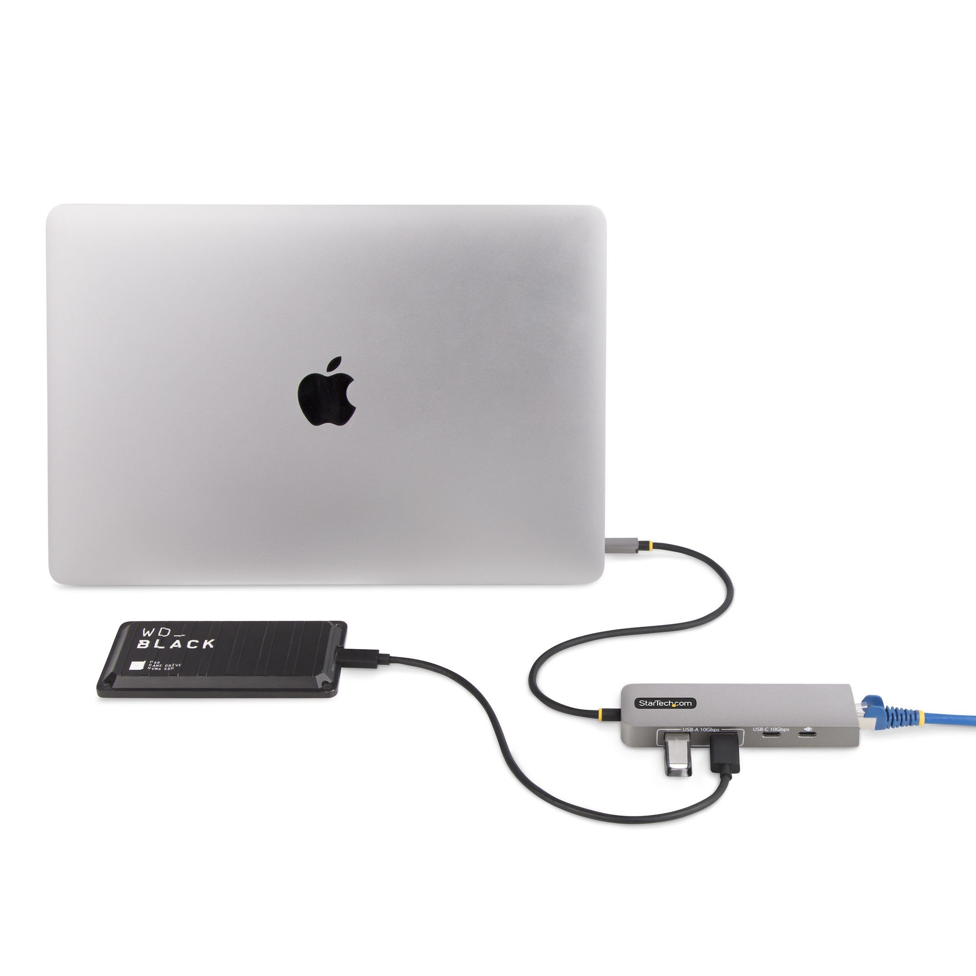 3-PORT USB-C HUB 2.5GBE PD/100W POWER DELIVERY PASSTHROUGH_5