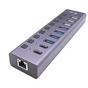 I-TEC CHARGING HUB 9PORT LAN/USB 3.0/USB-C POWER ADAPTER 60W_1