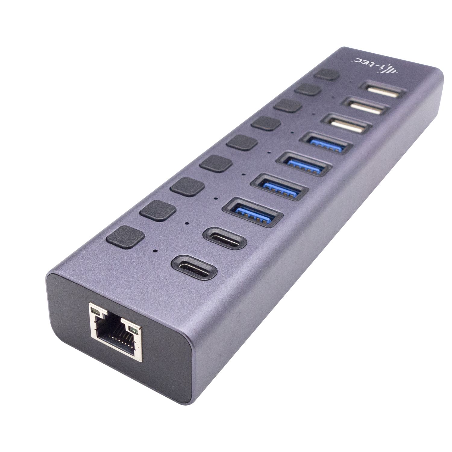 I-TEC CHARGING HUB 9PORT LAN/USB 3.0/USB-C POWER ADAPTER 60W_2