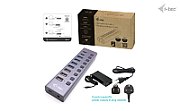 I-TEC CHARGING HUB 9PORT LAN/USB 3.0/USB-C POWER ADAPTER 60W_4
