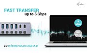 I-TEC CHARGING HUB 9PORT LAN/USB 3.0/USB-C POWER ADAPTER 60W_6