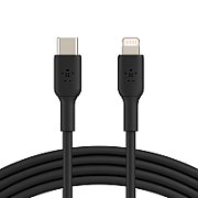 LIGHTNING/USB-C CABLE/PVC MFI 1M BLACK_1