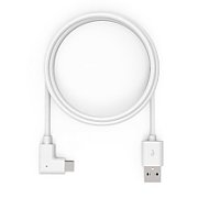 6FTUSB-A TO 90-DEGREE USB-C/CABLE WHITE_1