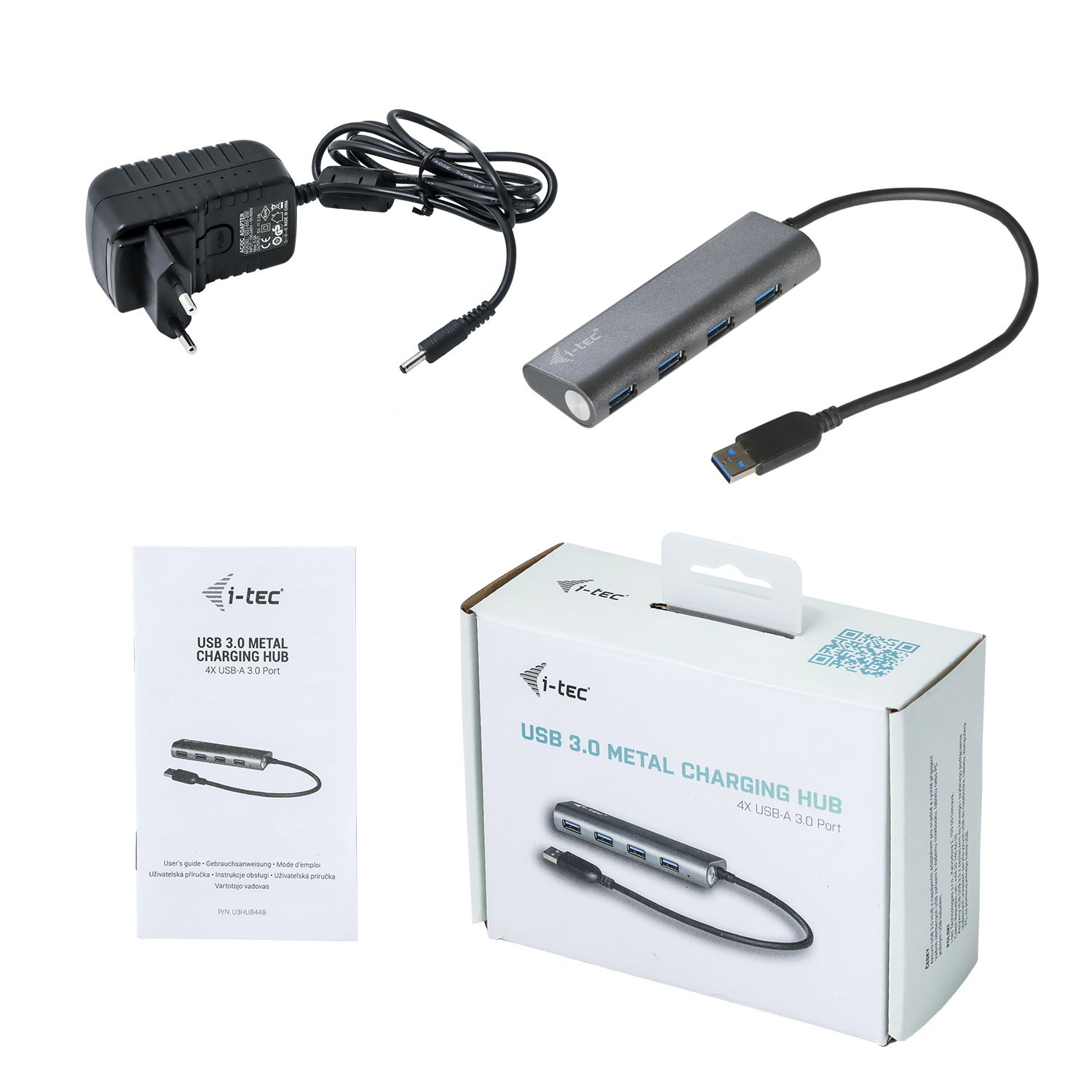 I-TEC USB 3.0 4-PORT HUB ALU./ACTIVE USB 2.0/1.1 COMP. 5GBPS_7