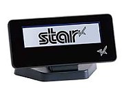 CUSTOMER DISPLAY SCD222U BLACK/ONLY FOR USE WITH MPOP_1
