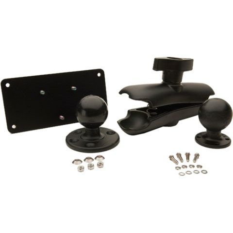 RAM MOUNT KIT, PLATE BASE, MEDIUM ARM, 8.5 inches (215mm), BALL FOR VEHICLE DOCK REAR_2