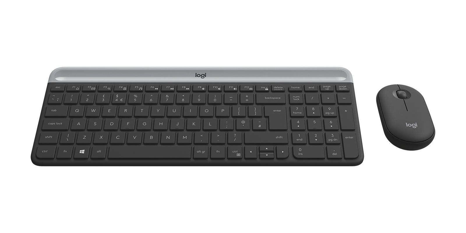 MK470 SLIM COMBO - GRAPHITE/HRV-SLV - 2.4GHZ - N/A INTNL-973_3