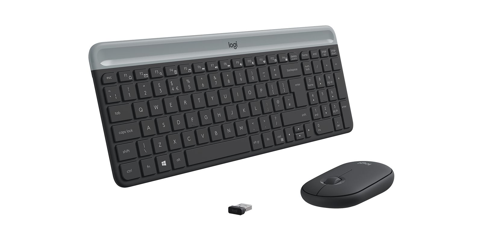 MK470 SLIM COMBO - GRAPHITE/HRV-SLV - 2.4GHZ - N/A INTNL-973_4
