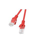 LANBERG PCU5-20CC-0025-R Lanberg Patchcord RJ45 cat. 5e UTP 0.25m Red, 10-Pack_1