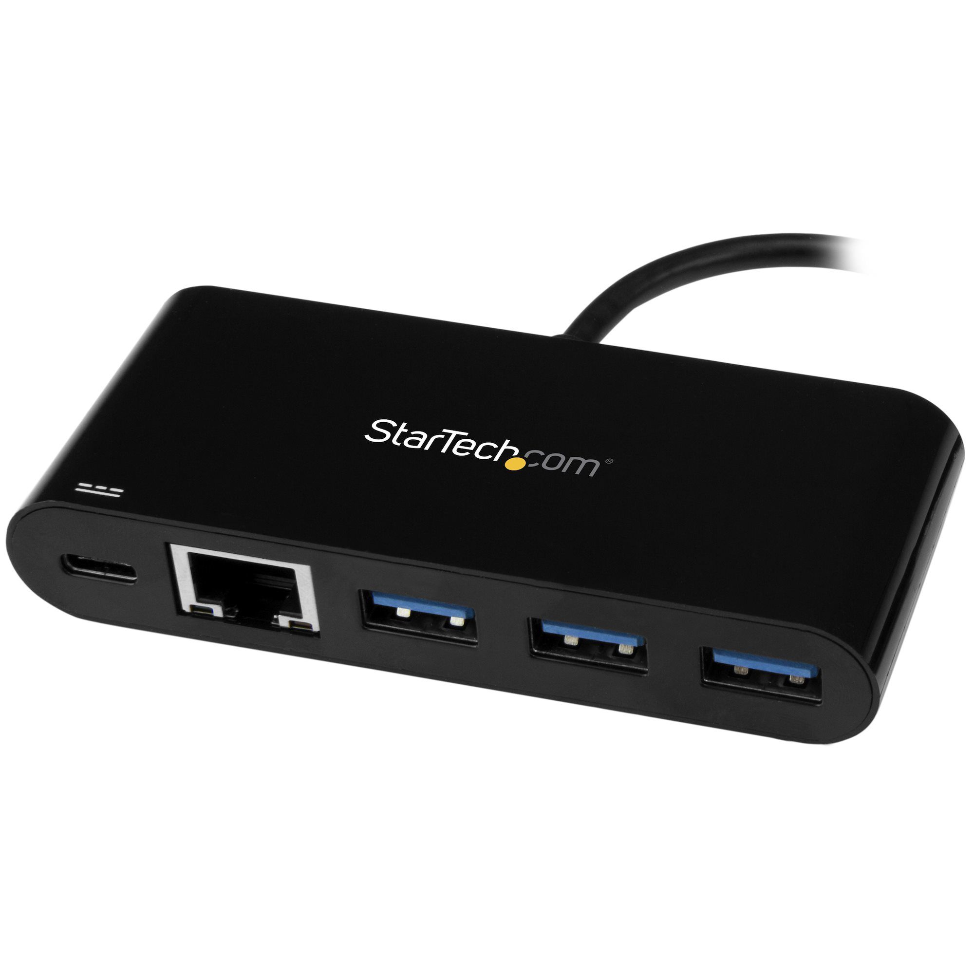 USB-C ADAPTER TO ETHERNET/W/3PORT USB 3.0 HUB + PS_4