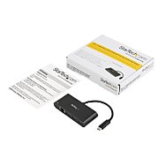 USB-C ADAPTER TO ETHERNET/W/3PORT USB 3.0 HUB + PS_5