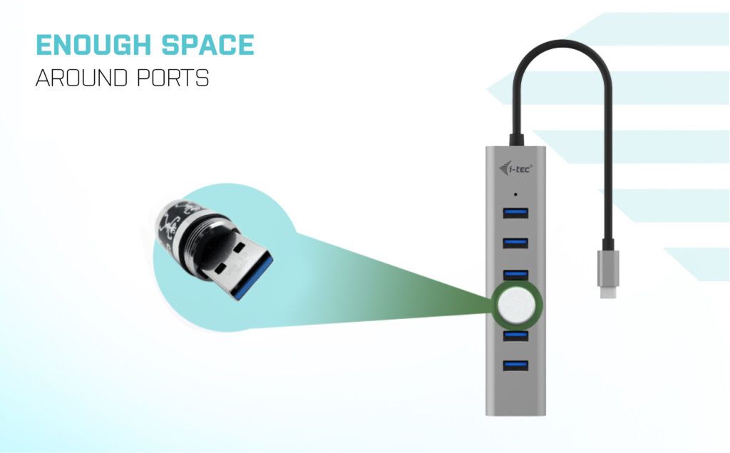 I-TEC USB-C CHARGING HUB 7 PORT/CHARGING METAL HUB 7 PORT_8