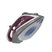 Tefal Ultragliss Anti-Calc Plus FV6840 Steam iron 2800 W Purple  Silver_1