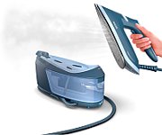 Ironing System | PSG6042/20 PerfectCare 6000 Series | 2400 W | 1.8 L | 8 bar | Auto power off | Vertical steam function | Calc-clean function | Blue_17