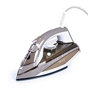 Camry CR 5018 Steam iron Ceramic Ultra Glide Brown Grey White 3000 W_1