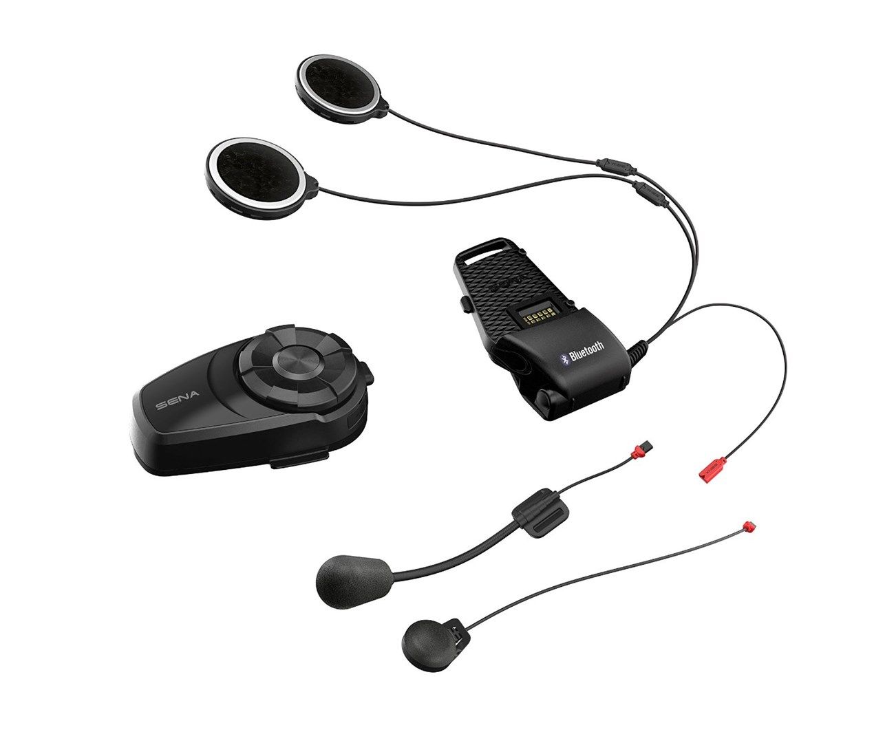 Sena 10S-01D motorcycle intercom 4 channels 1600 m Black_7