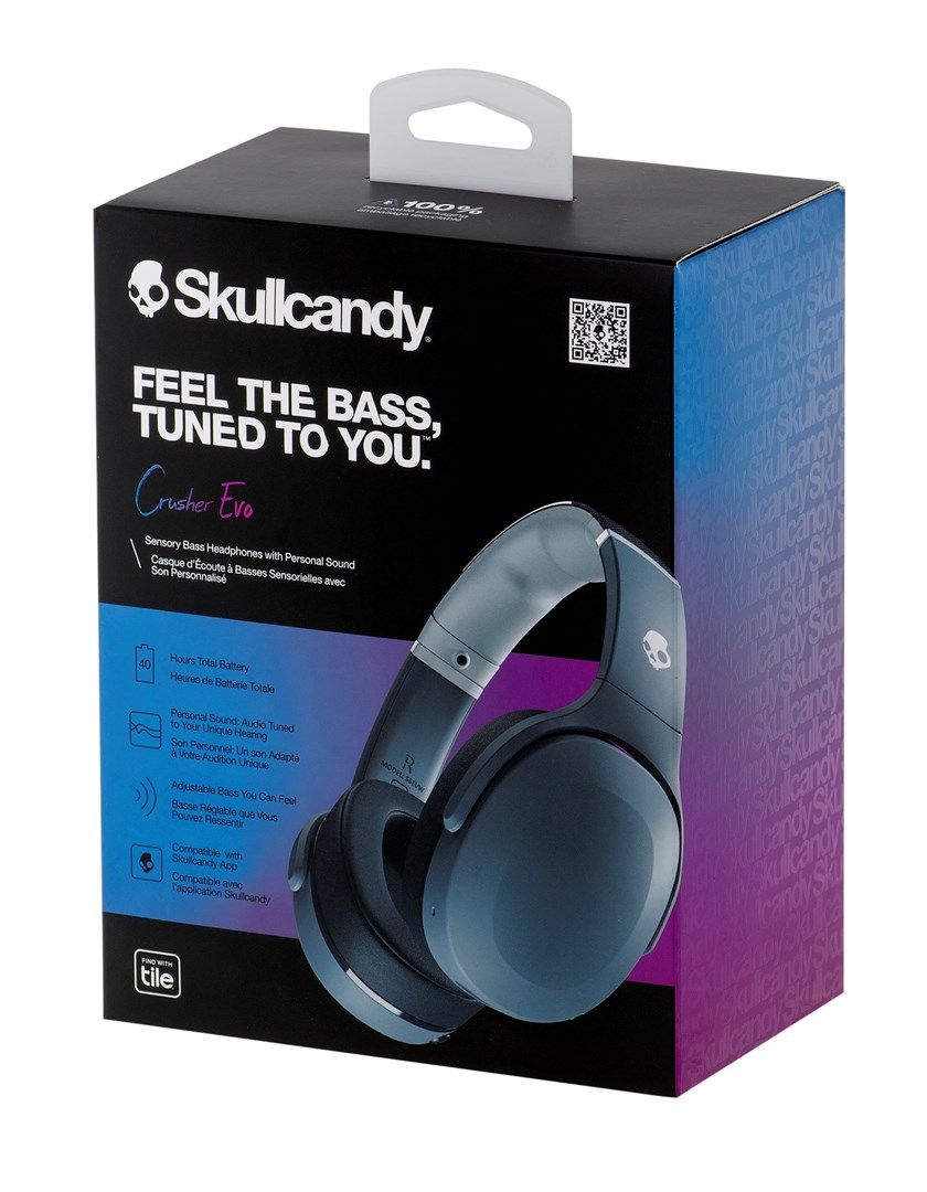 Skullcandy Crusher Evo Headphones Wired & Wireless Head-band Calls/Music USB Type-C Bluetooth Grey_15