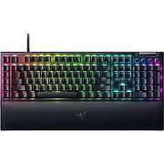 Razer BlackWidow V4 Razer Synapse enabled; 5052 Aluminum Alloy Top Case; 6 dedicated macros keys; 2-side underglow; Up to 8 000Hz polling rate RGB LED light US Wired Black Mechanical Gaming keyboard Yellow Switches_1