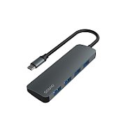 SAVIO Hub USB-C - 4 x USB-A  AK-54_5