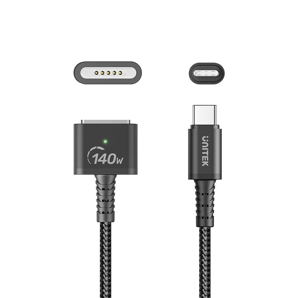 Unitek USB-C to MagSafe 3 Power Cable 140W 2m_3