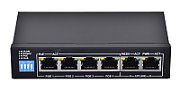 Extralink PoE Switch KRIOS 4x Gigabit PoE/PoE+  2x RJ45 Uplink Gigabit  60W_4