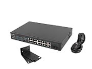 Lanberg Switch rack 19  POE+ 16x 100MB /2X COMBO  GIGABIT ETHERNET 150W_2