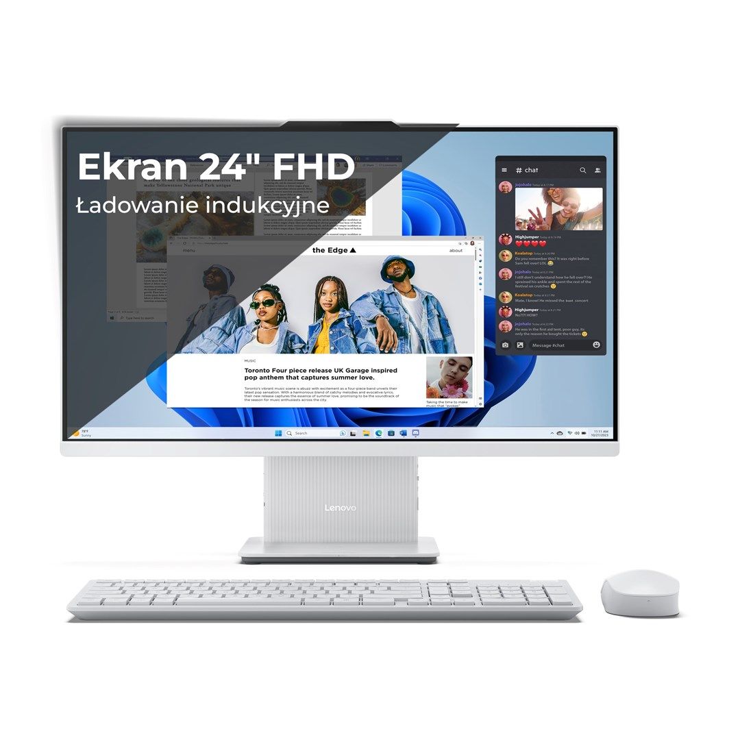 Lenovo IdeaCentre AIO 24IRH9 Intel® Core™ i3 i3-1315U 60.5 cm (23.8 ) 1920 x 1080 pixels All-in-One PC 8 GB DDR5-SDRAM 512 GB SSD Windows 11 Home Wi-Fi 6 (802.11ax) Cloud Grey_9