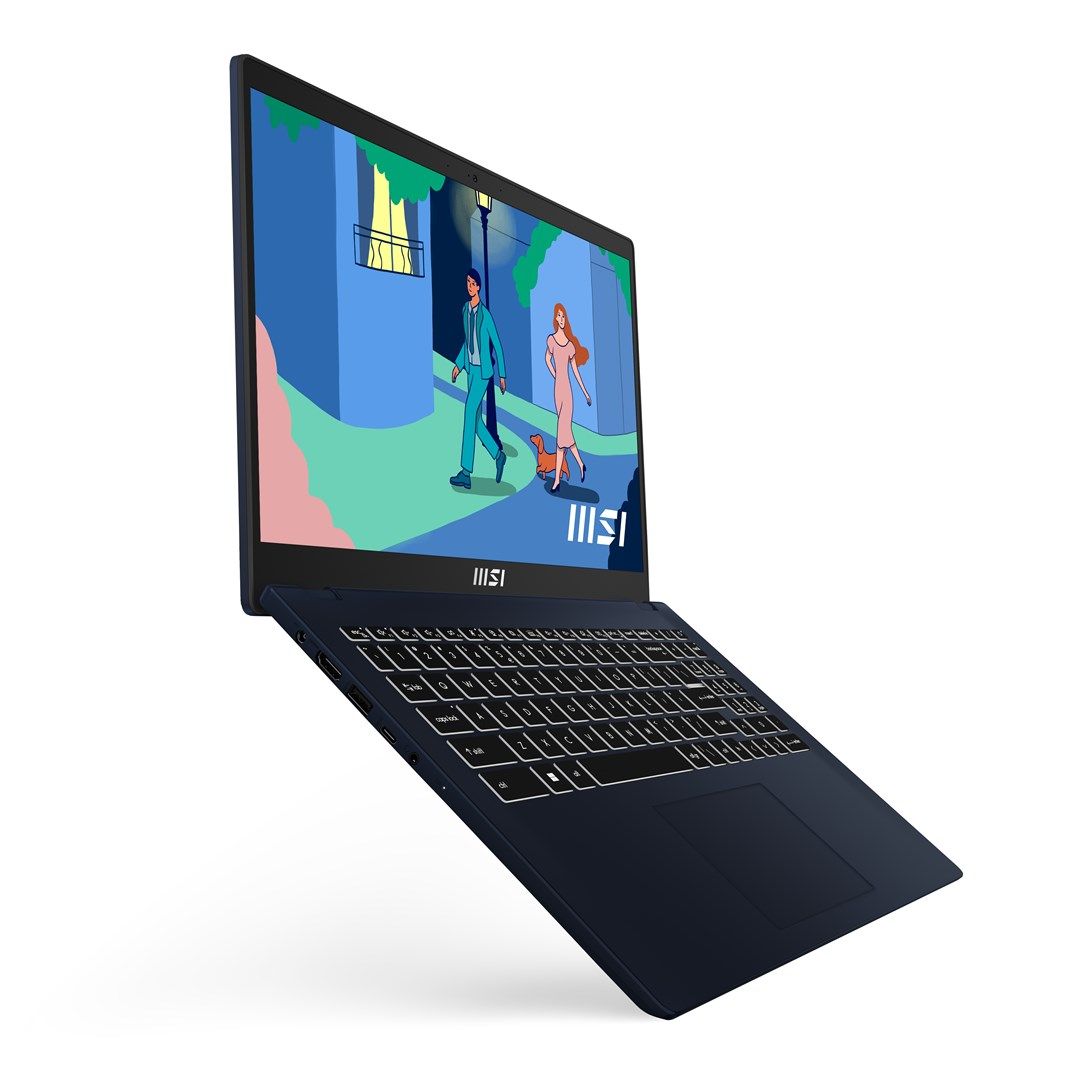 MSI Modern 15 B12MO-640PL Laptop 39.6 cm (15.6 ) Full HD Intel® Core™ i5 i5-1235U 16 GB DDR4-SDRAM 512 GB SSD Wi-Fi 6 (802.11ax) Windows 11 Home Black_6