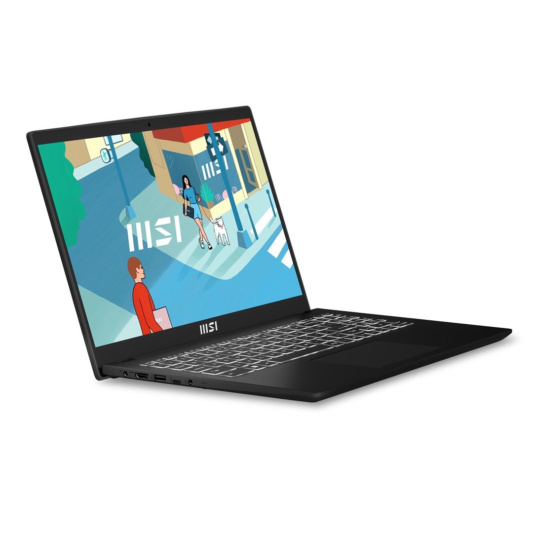 MSI Modern 15 H C13M-202PL Intel® Core™ i5 i5-13420H Laptop 39.6 cm (15.6 ) Full HD 16 GB DDR4-SDRAM 512 GB SSD Wi-Fi 6E (802.11ax) Windows 11 Home Black_15