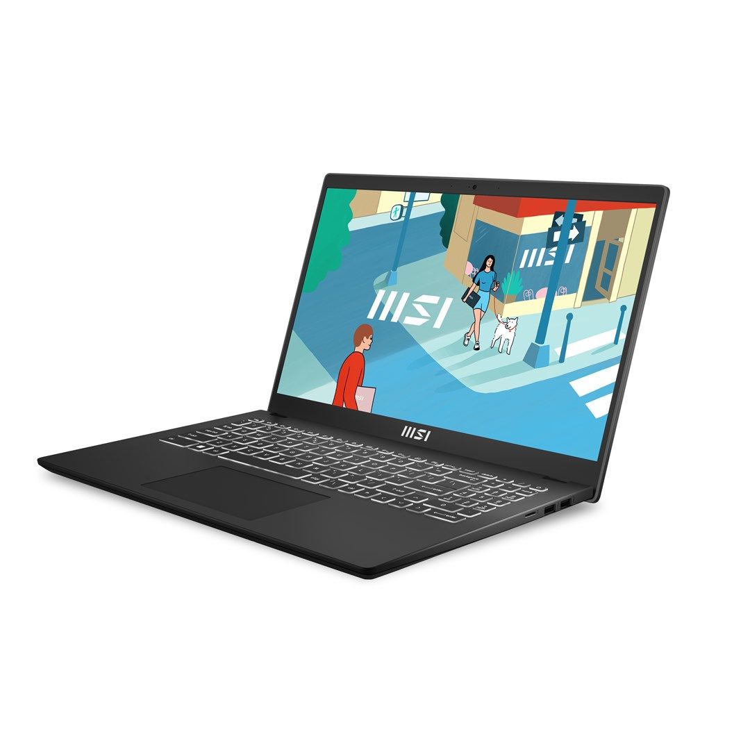 MSI Modern 15 H C13M-202PL Intel® Core™ i5 i5-13420H Laptop 39.6 cm (15.6 ) Full HD 16 GB DDR4-SDRAM 512 GB SSD Wi-Fi 6E (802.11ax) Windows 11 Home Black_3