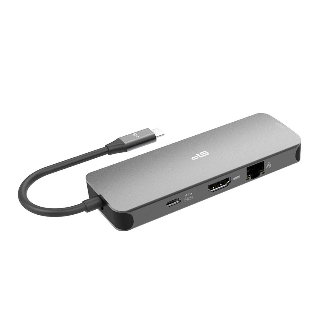 Silicon Power SR30 Docking USB 3.2 Gen 1 (3.1 Gen 1) Type-C Grey  Metallic_3