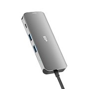 Silicon Power SR30 Docking USB 3.2 Gen 1 (3.1 Gen 1) Type-C Grey  Metallic_4
