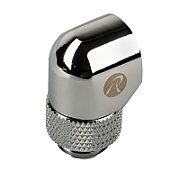 Raijintek Pelias D140906  90 Degree Adapter - Pack of 6  Silver_1