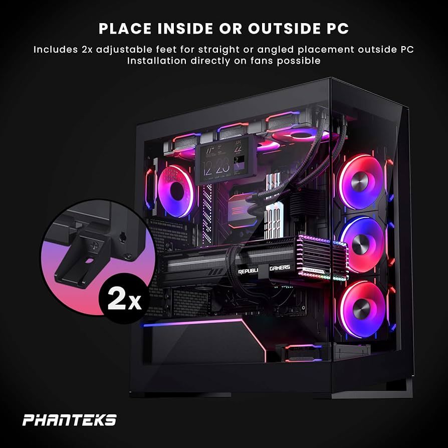 PHANTEKS 5.5  Hi-Res Display for Cases - black_2