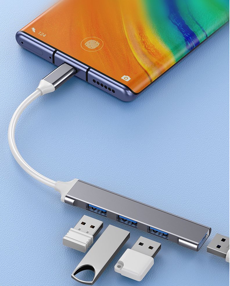 VAKOSS HUB USB-C TC-4125X 1XUSB 3.0 3XUSB 2.0_2