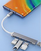 VAKOSS HUB USB-C TC-4125X 1XUSB 3.0 3XUSB 2.0_2
