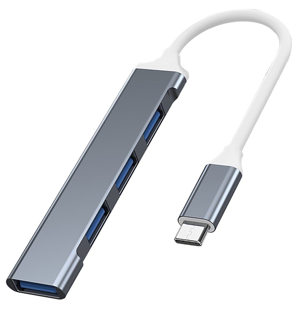 VAKOSS HUB USB-C TC-4125X 1XUSB 3.0 3XUSB 2.0_3