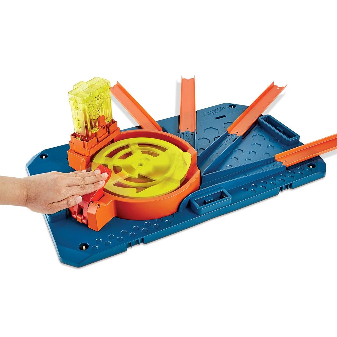 promo Hot Wheels Track Builder Turbo Launcher GVG11 MATTEL_8
