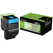 Lexmark 702C R toner cartridge 1 pc(s) Original Cyan_1