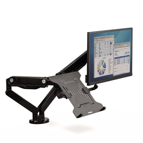 Fellowes Ergonomics laptop base for monitor arms - VESA mounts_3